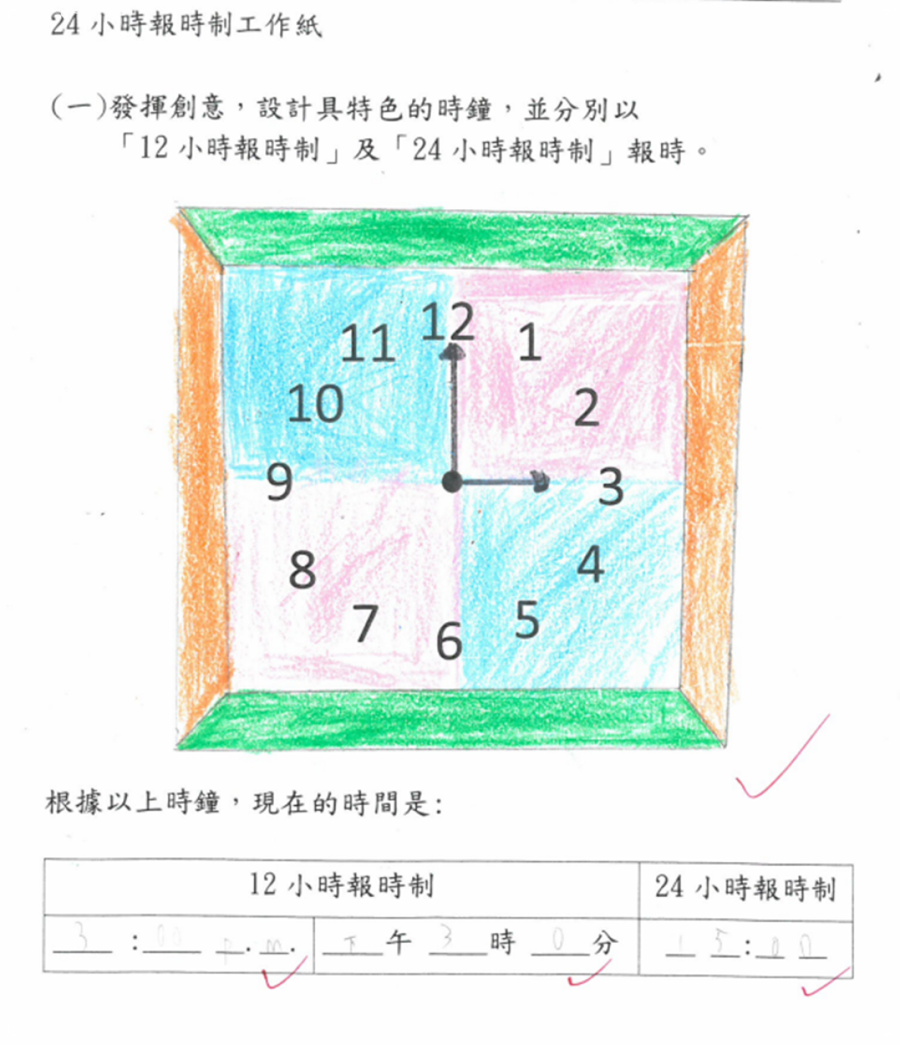 3A 石鎮滔 - 時鐘的設計