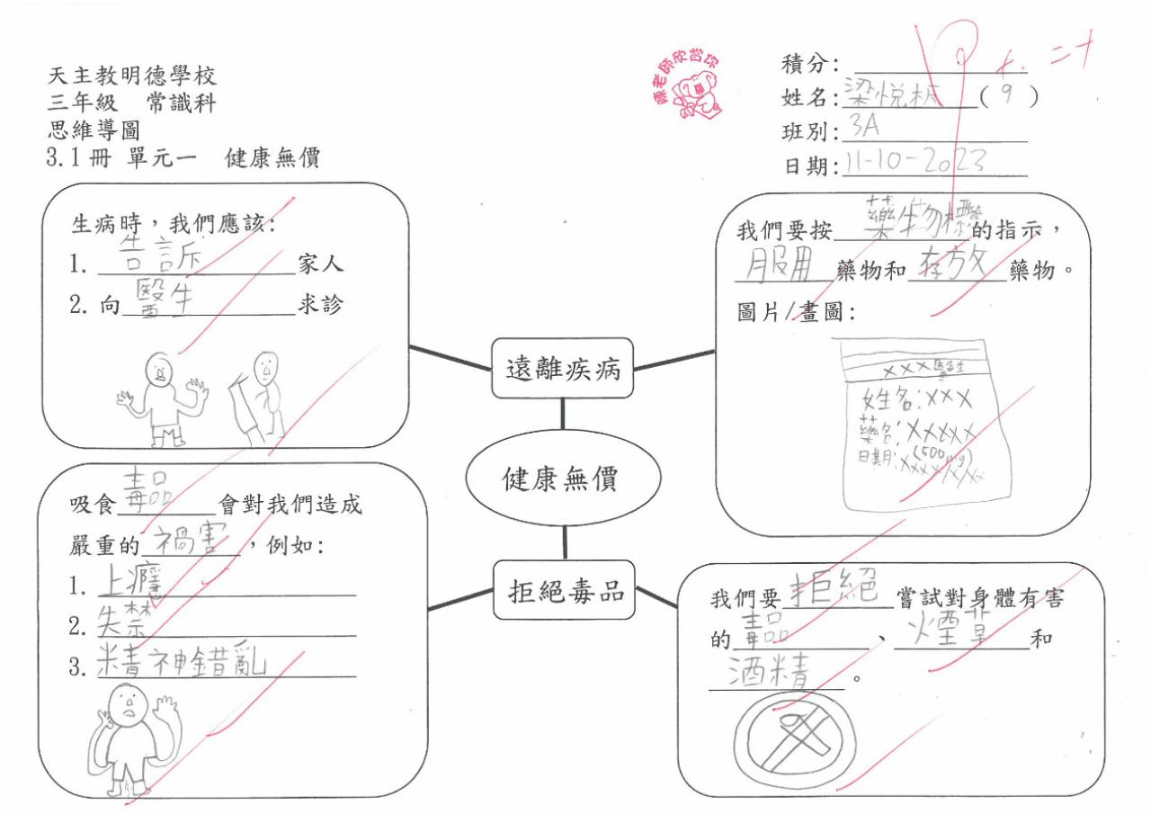 2023_常_ 3A_梁悅析_思維工作紙 