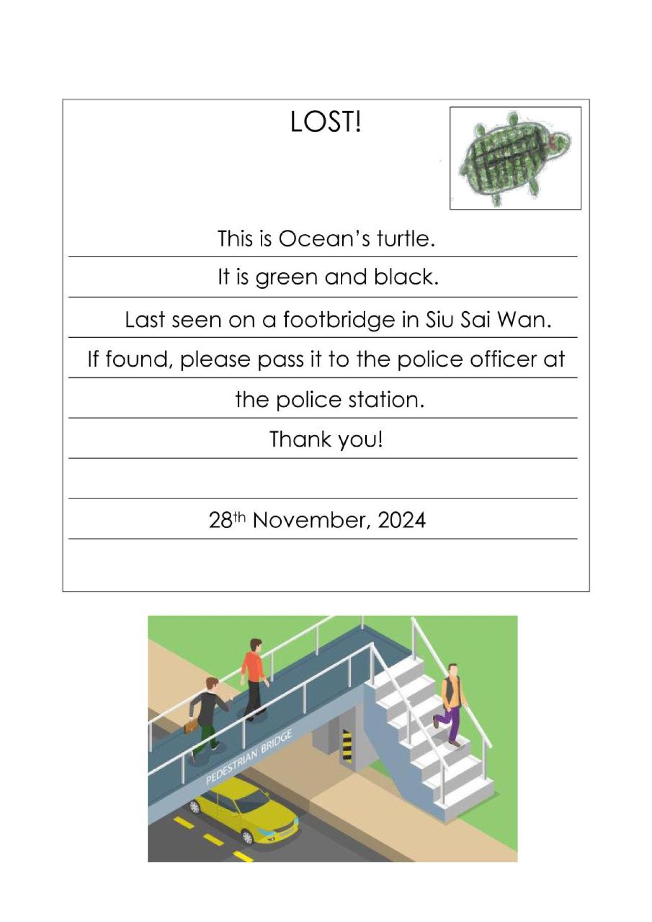 2D Chui Ho Shun Lost Property Notice