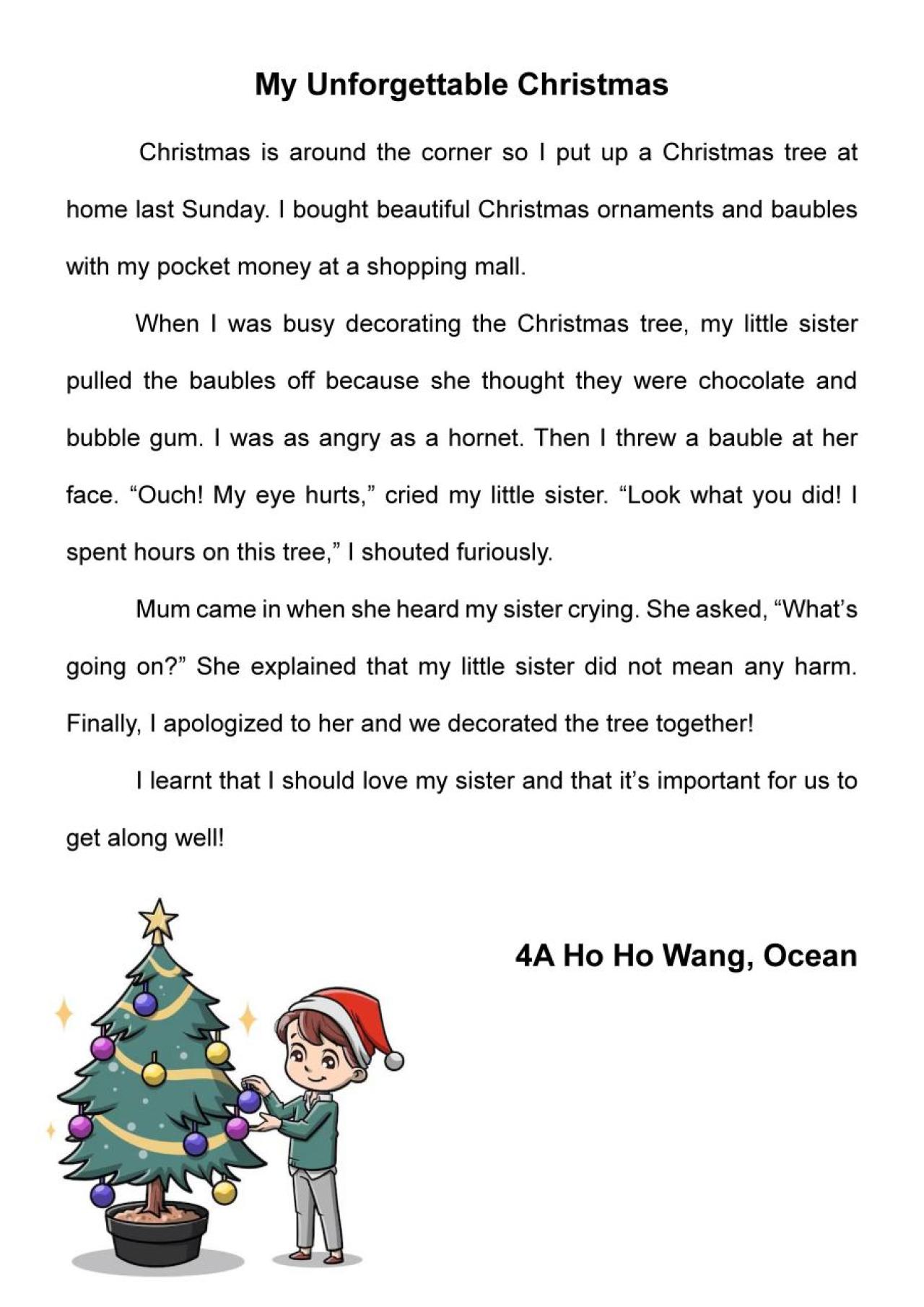 4A Ho Ho Wang My Unforgettable Christmas