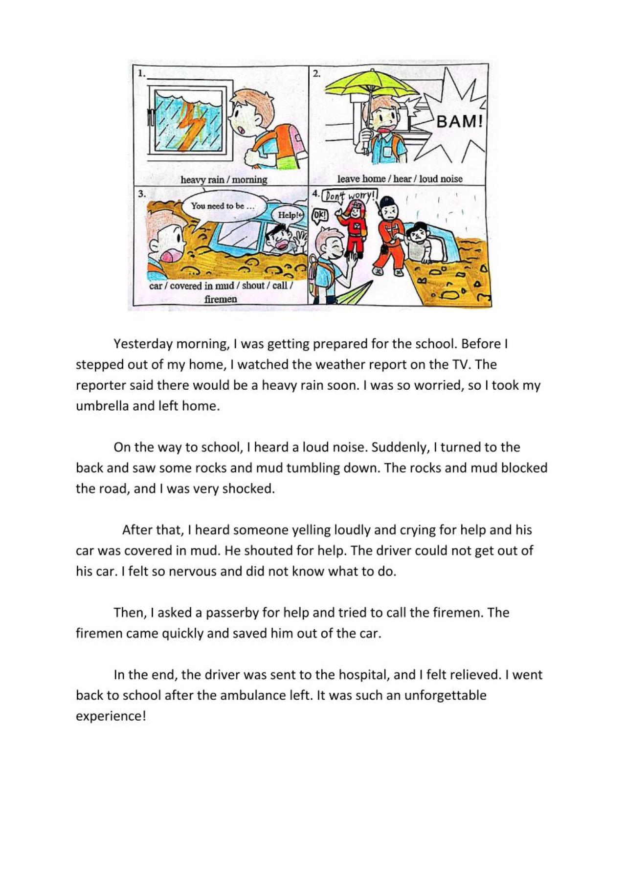 6E Lau Sum Yuet, Yumi An unforgettable journey to school