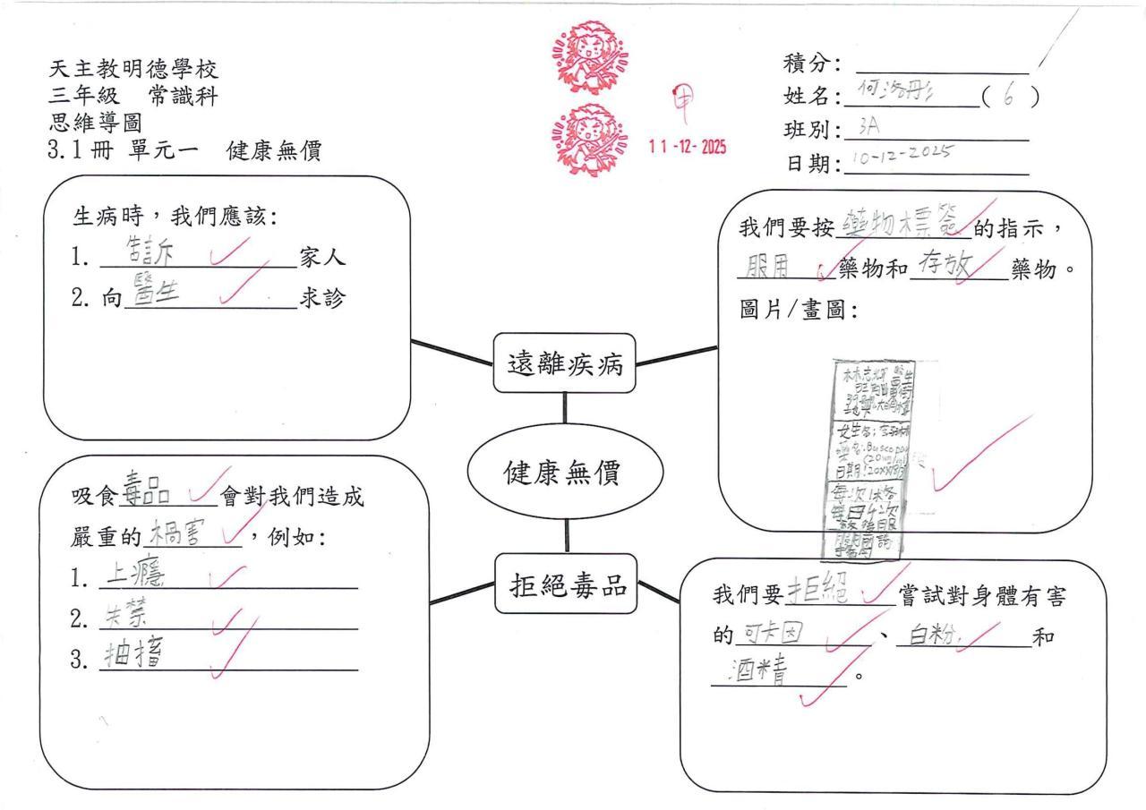 3A 何洛彤 健康無價作品