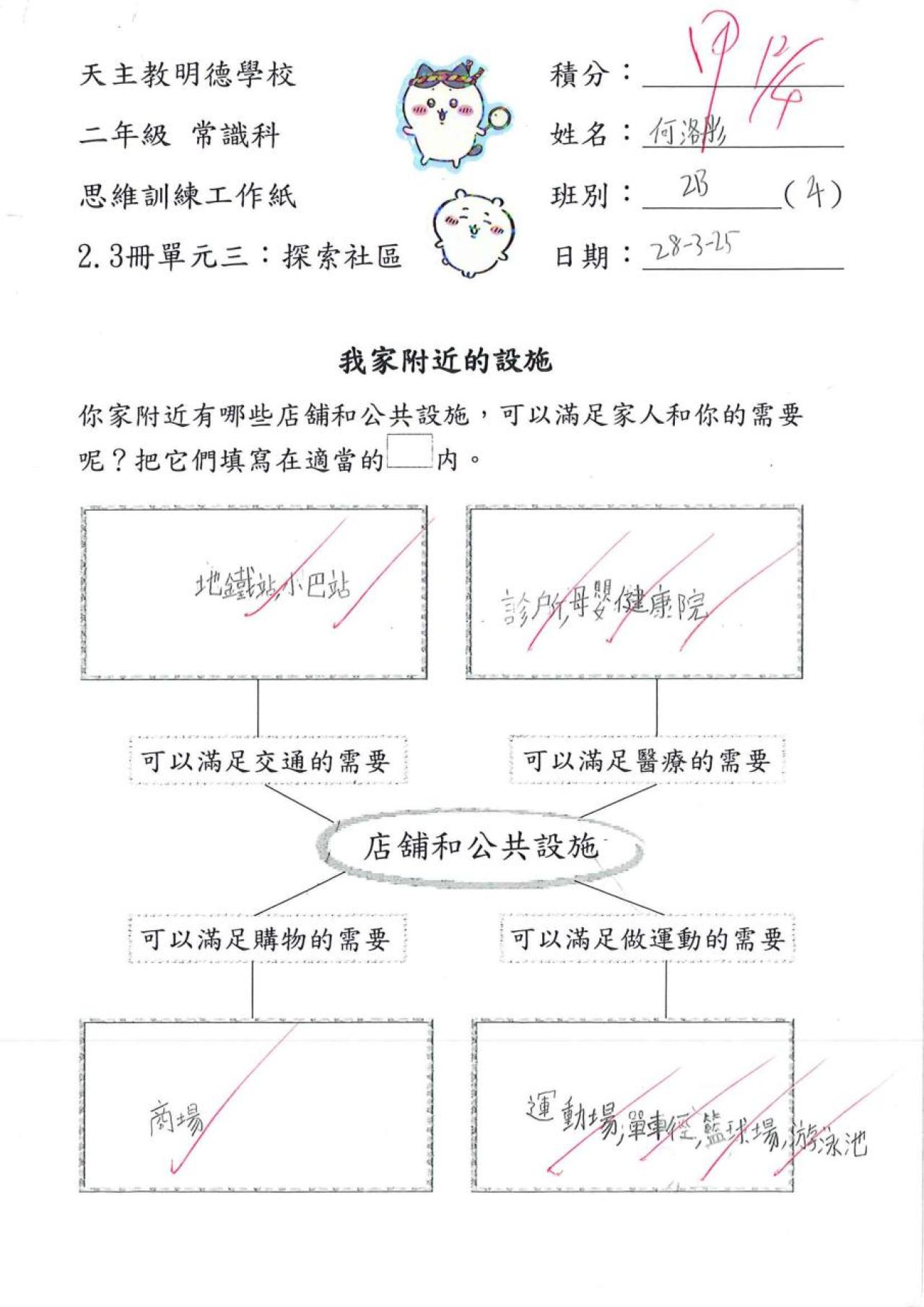 2B 何洛彤 探索社區